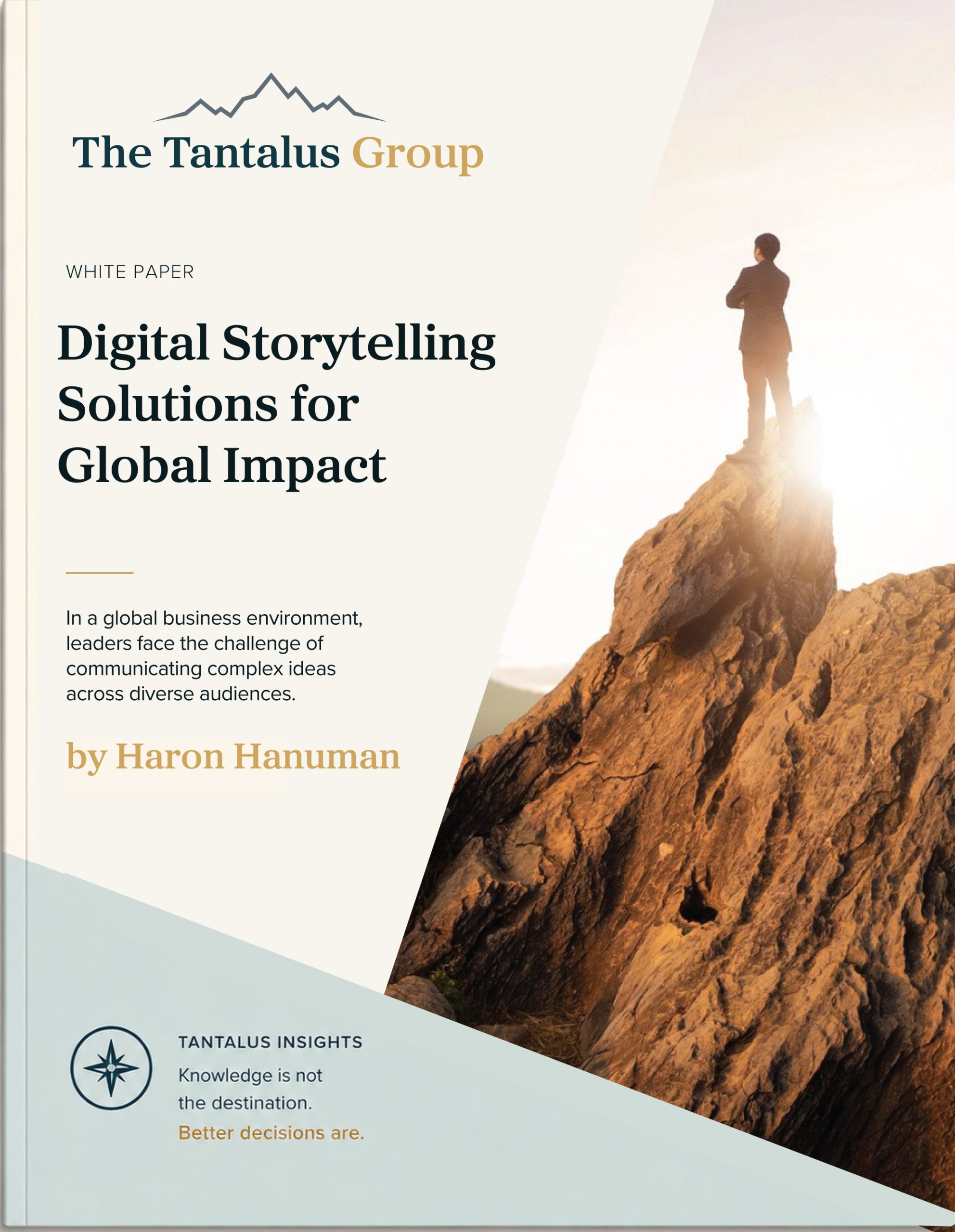White paper cover