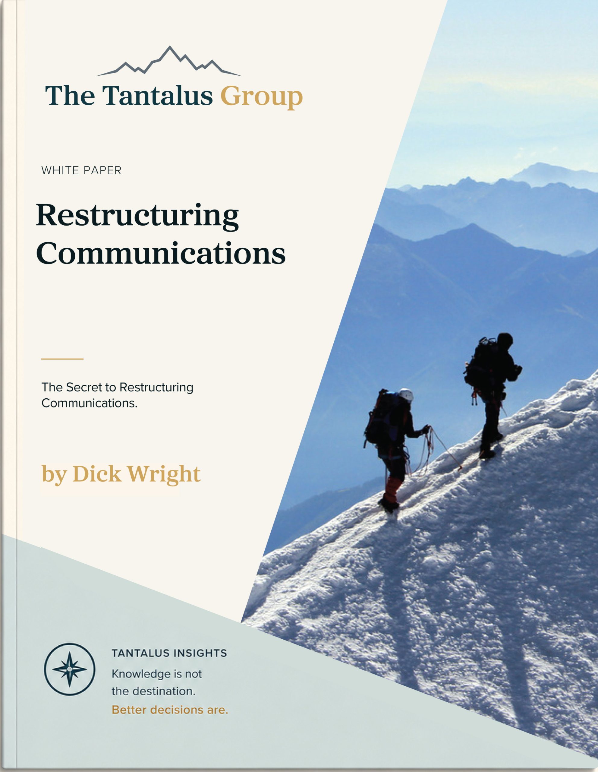 White paper cover