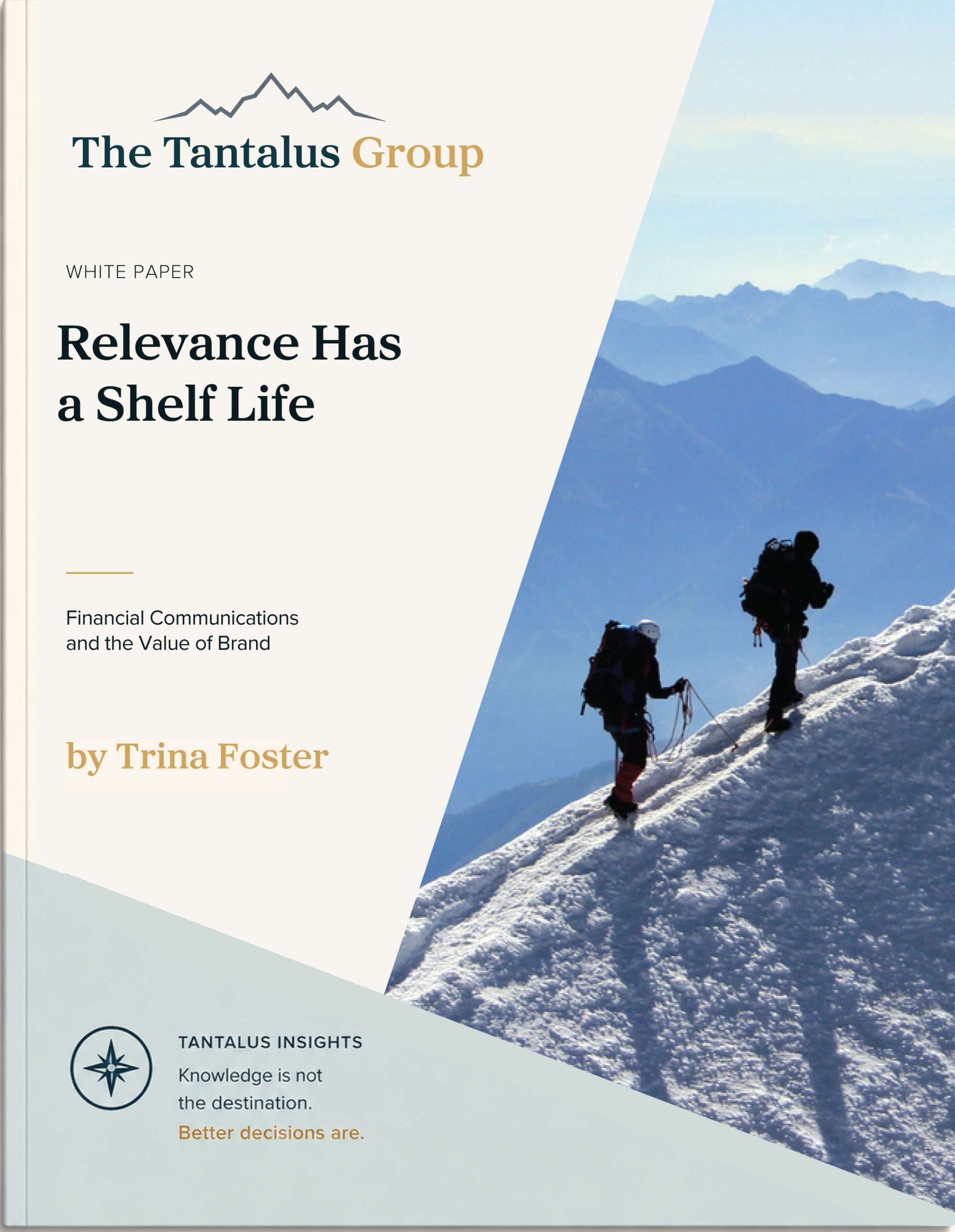 White paper cover