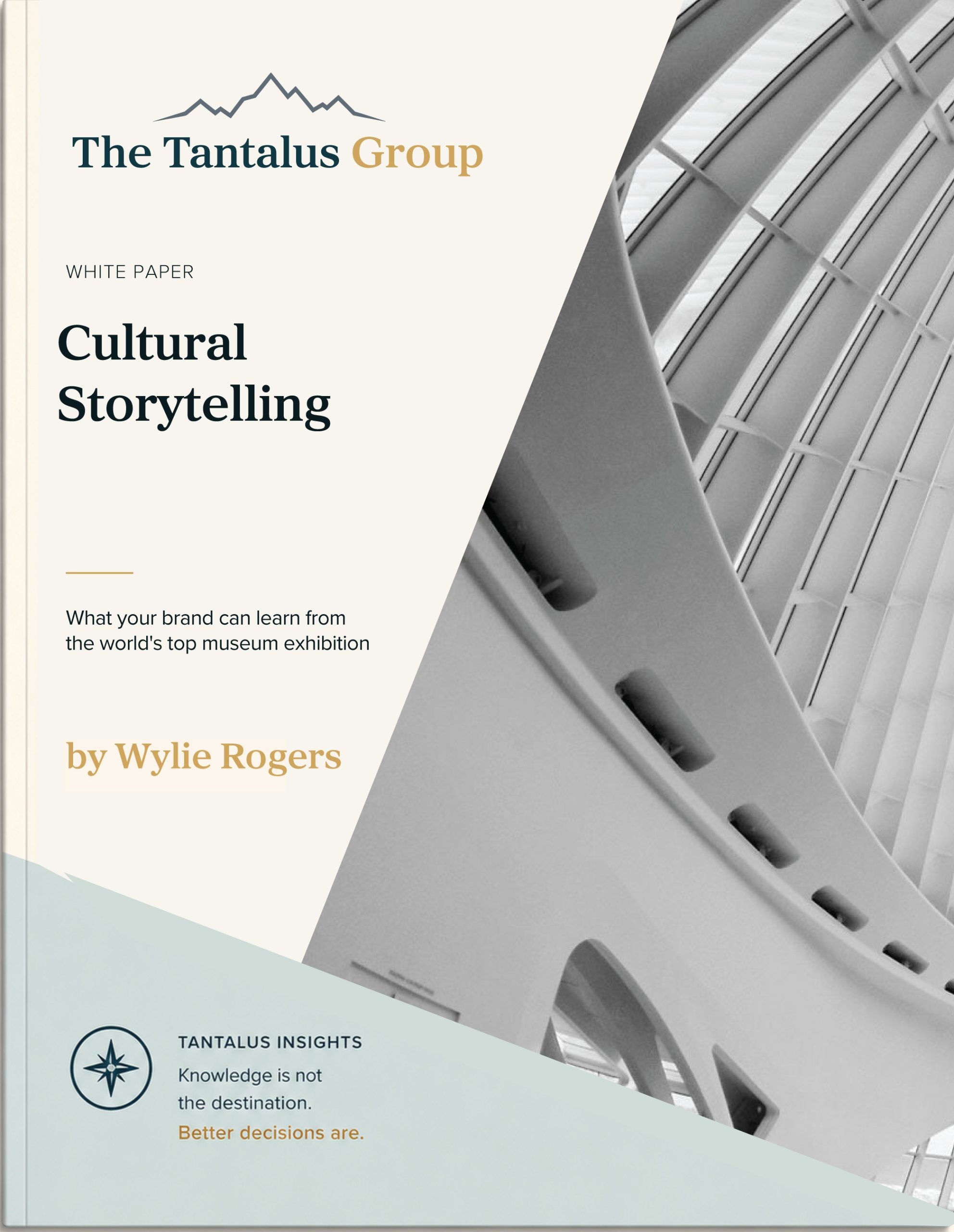 White paper cover